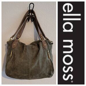 ELLA MOSS Suede Slouchy Satchel